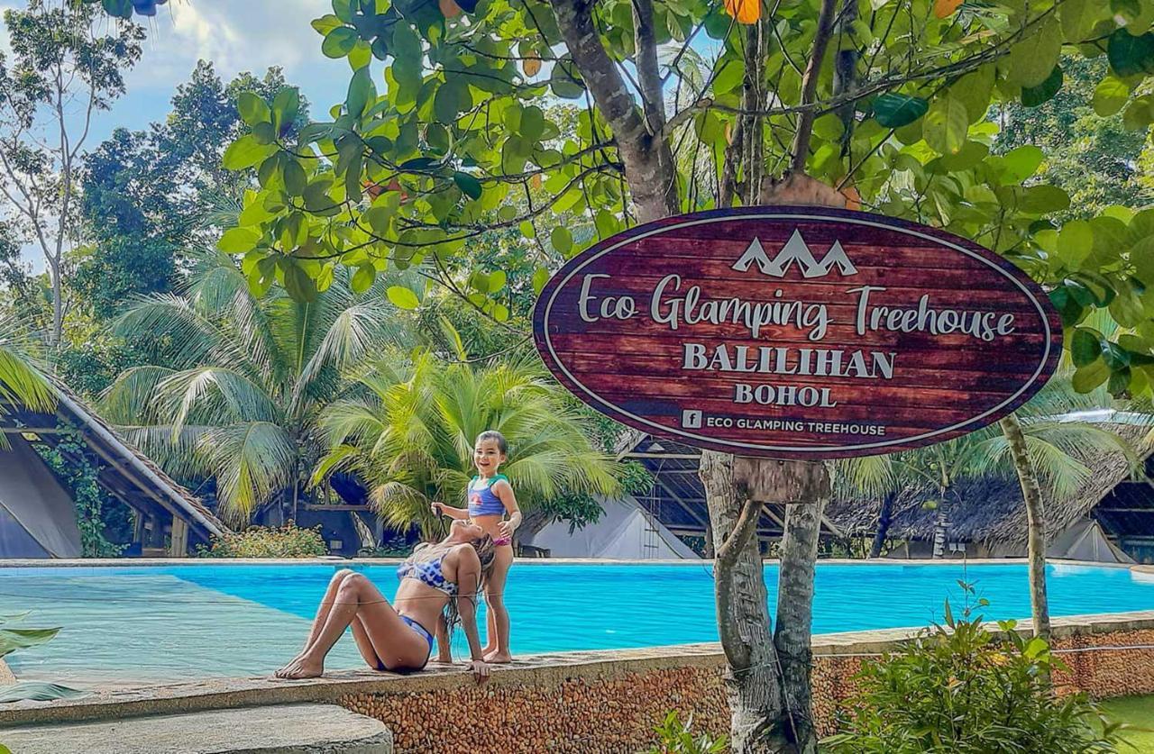 Eco Glamping Treehouses Closest Resort To All Tourist Attractions Balilihan Exterior photo